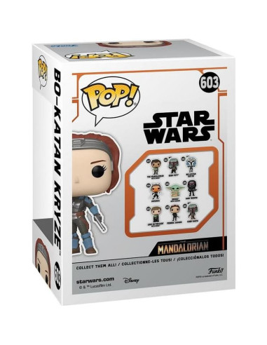 Figura Coleccionable Funko Pop Bo-Katan Kryze 603 Vinilo 9.5cm