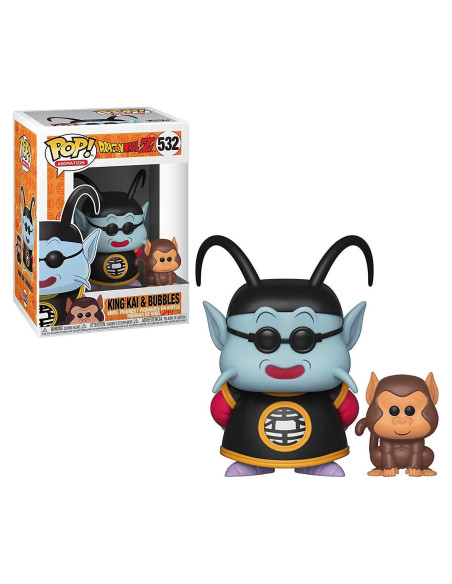 Figura de Vinilo Rey Kai y Burbujas Funko Pop Dragonball Z 9.5cm