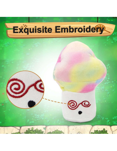 Peluche Plantas y Zombies Maikerry Hypno-Shroom 17cm