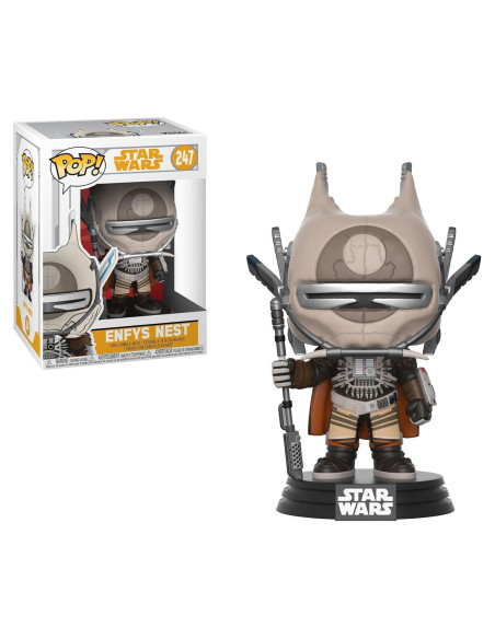 Figura POP! Vinilo Enfys Nest Star Wars Funko 9.53 cm