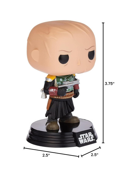 Funko Pop! Boba Fett Sin Casco 10.8cm Vinilo Exclusivo Star Wars