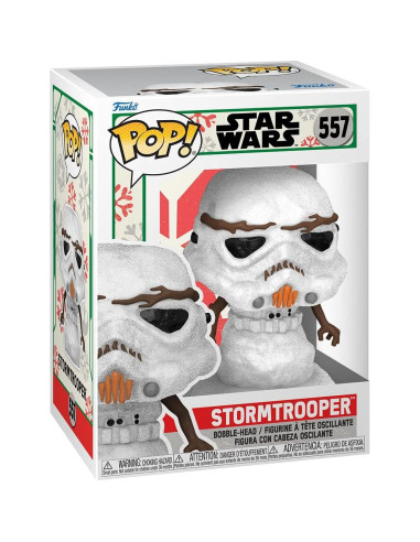 Funko Pop! Star Wars Stormtrooper Muñeco de Nieve 10.67cm