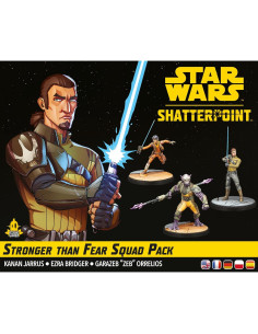 Juego de Miniaturas Star Wars Shatterpoint - Paquete de Escuadra Espectros Rebeldes 2