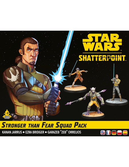 Juego de Miniaturas Star Wars Shatterpoint - Paquete de Escuadra Espectros Rebeldes