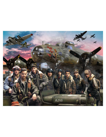Rompecabezas B-17 Flying Fortress Vermont 550 Piezas 61x46 cm