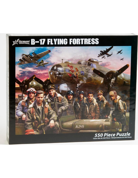 Rompecabezas B-17 Flying Fortress Vermont 550 Piezas 61x46 cm
