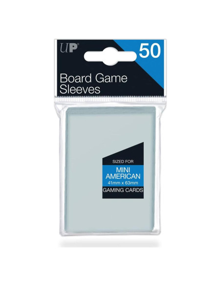 Fundas Mini Americanas Ultra PRO 50ct 41x63mm para Cartas