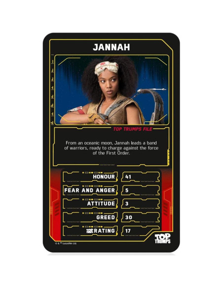 Juego de Cartas Top Trumps Star Wars IX - Ascenso de Skywalker