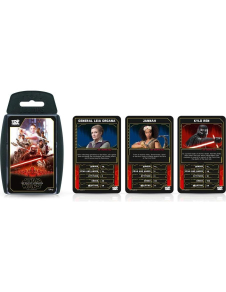 Juego de Cartas Top Trumps Star Wars IX - Ascenso de Skywalker