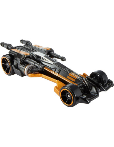 Hot Wheels Carship X-Wing Star Wars Naranja 14x4x16.5cm