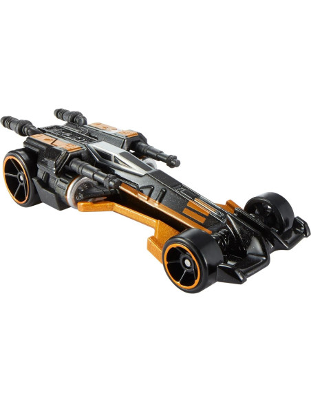 Hot Wheels Carship X-Wing Star Wars Naranja 14x4x16.5cm