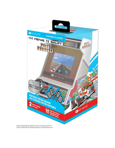 Consola de Juego Arcade Mini Mi Arcade Pole Position 3.5" LCD