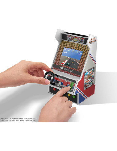 Consola de Juego Arcade Mini Mi Arcade Pole Position 3.5" LCD
