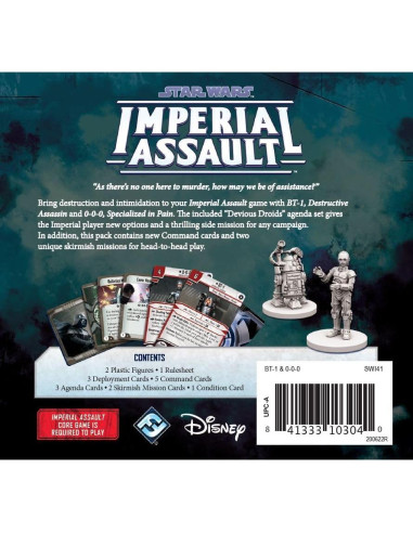 Juego de Mesa Star Wars Imperial Assault BT-1 y 0-0-0