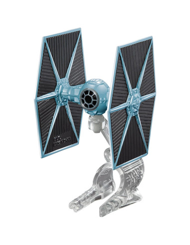 Vehículo TIE Fighter Azul Hot Wheels Star Wars 15.88x5.72cm