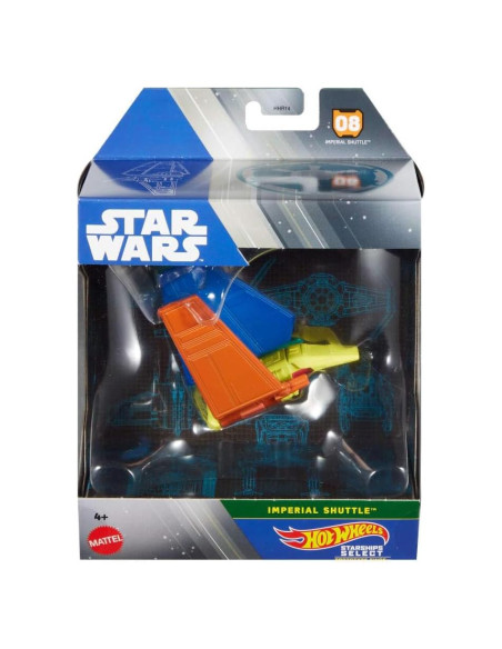 Hot Wheels Transbordador Imperial Star Wars 1:50 Metal Fundido Hot Wheels Transbordador Imperial Star Wars 1:50 Metal Fundido