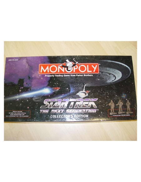 Monopoly Star Trek La Nueva Generación Edición Coleccionista USAopoly
