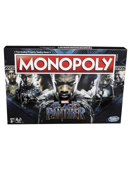 Juego de Monopoly Marvel Pantera Negra - Hasbro 0.88 kg