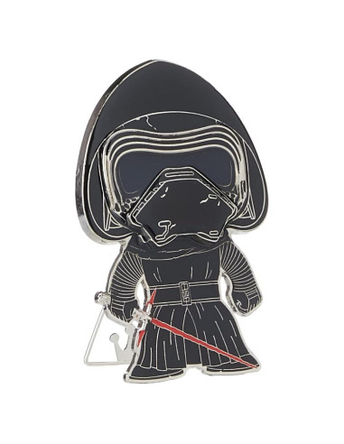 Pin Funko Pop! Star Wars Kylo Ren - Acabados Metálicos
