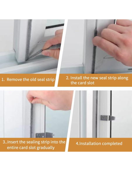 Burlete de Cepillo Hokmly 5m Gris 5mm x 6mm Aislante Puertas Burlete de Cepillo Hokmly 5m Gris 5mm x 6mm Aislante Puertas