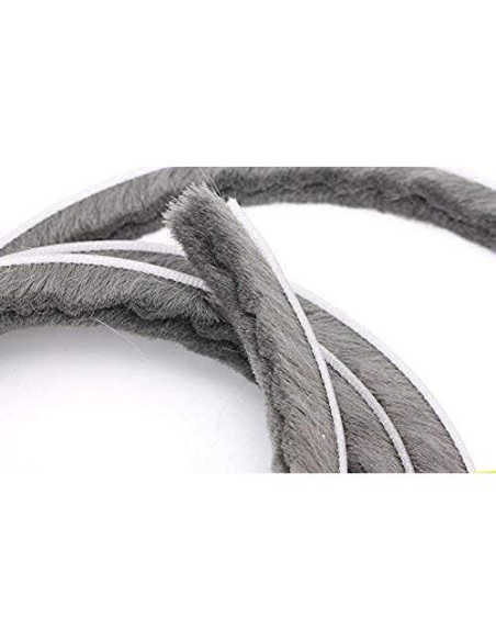 Burlete de Cepillo Hokmly 5m Gris 5mm x 6mm Aislante Puertas Burlete de Cepillo Hokmly 5m Gris 5mm x 6mm Aislante Puertas