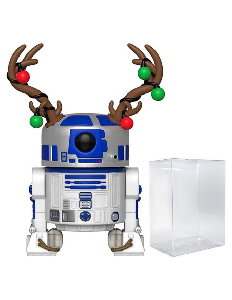 Funko Pop! R2-D2 con Astas Star Wars Vacaciones 9.5 cm