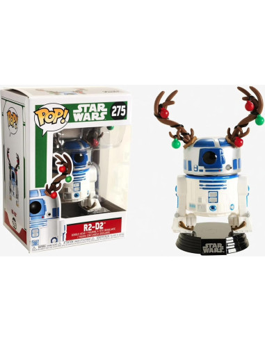 Funko Pop! R2-D2 con Astas Star Wars Vacaciones 9.5 cm