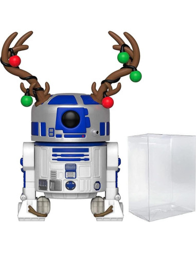 Funko Pop! R2-D2 con Astas Star Wars Vacaciones 9.5 cm