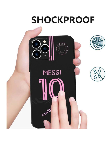 Funda Bumper ZERMU para iPhone 13 Mini - Estrella Messi - TPU