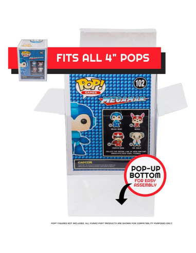 Paquete de 20 Fundas Protectoras para Funko Pop EVORETRO