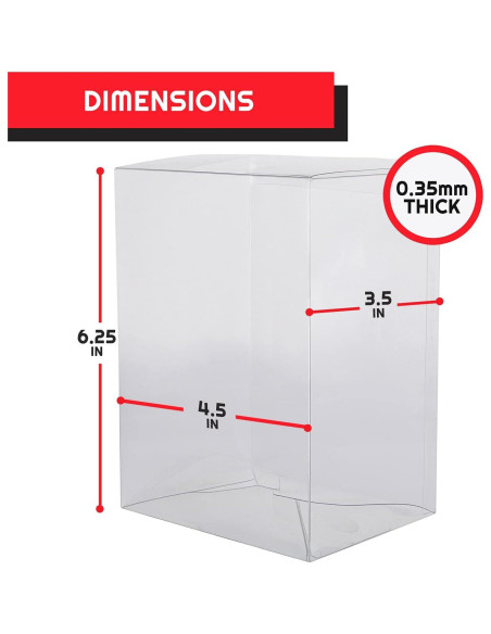 Paquete de 20 Fundas Protectoras para Funko Pop EVORETRO