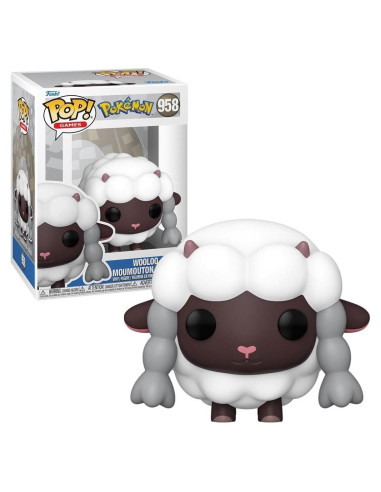 Figura Funko Pop! Pokemon Wooloo 7.62 cm Vinilo