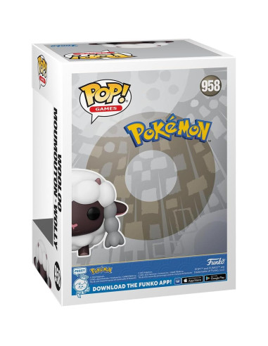 Figura Funko Pop! Pokemon Wooloo 7.62 cm Vinilo