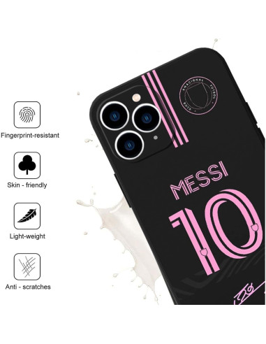 Funda Bumper ZERMU para iPhone 13 Mini - Estrella Messi - TPU