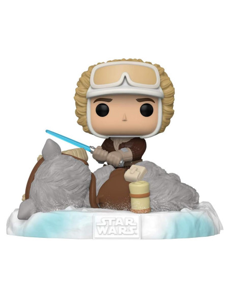 Figura Funko Pop Deluxe Star Wars Han Solo y Tauntaun
