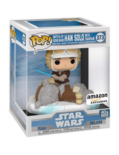 Figura Funko Pop Deluxe Star Wars Han Solo y Tauntaun 2