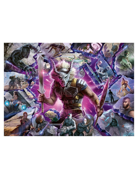 Rompecabezas Ravensburger Marvel Villainous Killmonger 1000 Piezas