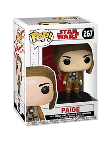 Funko Pop! Star Wars: Los Últimos Jedi - Figura Paige 9.5cm