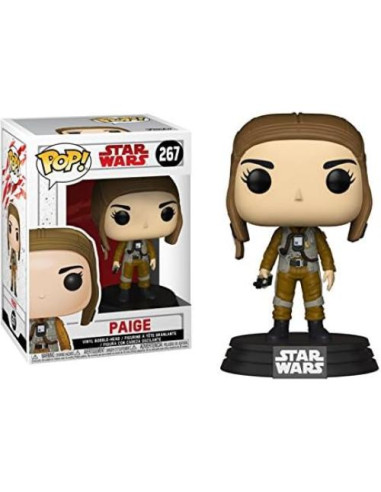 Funko Pop! Star Wars: Los Últimos Jedi - Figura Paige 9.5cm