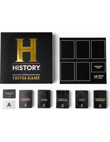 Juego de Trivia HISTORY Channel - Más de 2000 Preguntas para Adultos y Familias