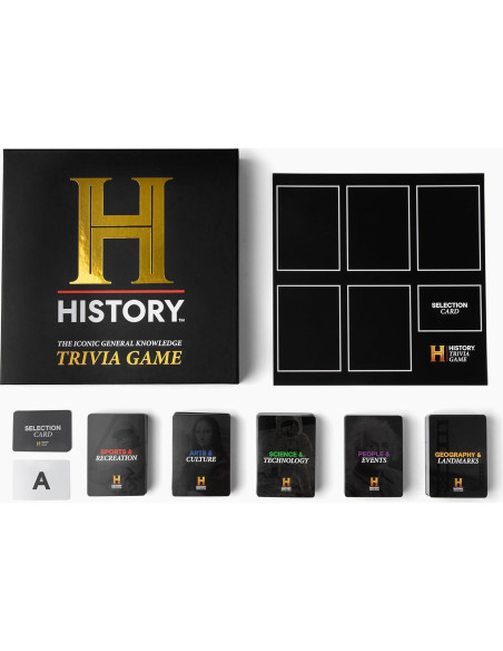 Juego de Trivia HISTORY Channel - Más de 2000 Preguntas para Adultos y Familias