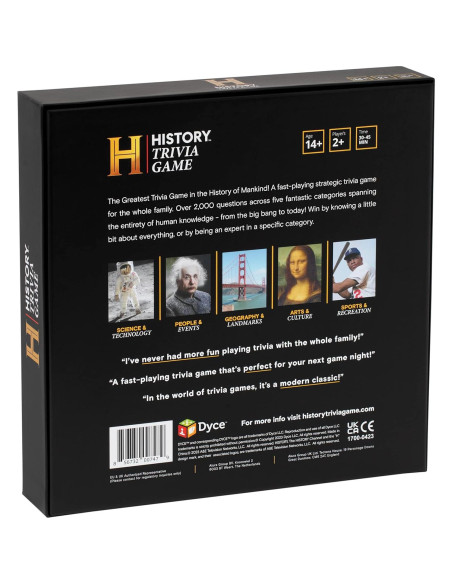 Juego de Trivia HISTORY Channel - Más de 2000 Preguntas para Adultos y Familias