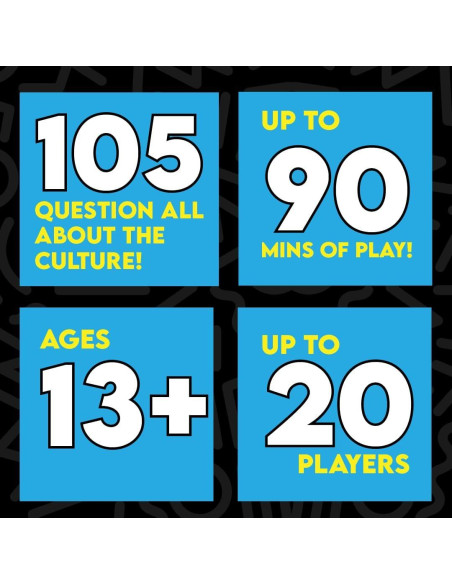 Juego de Cartas Trivia Urbana 2da Edición - Cultura Negra