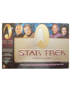 Juego de Trivia Star Trek Mattel 2000 Nuevo 2-4 Jugadores