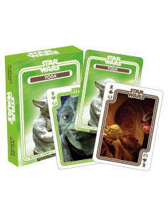 Mazo de Cartas de Juego Star Wars Yoda - Licencia Oficial