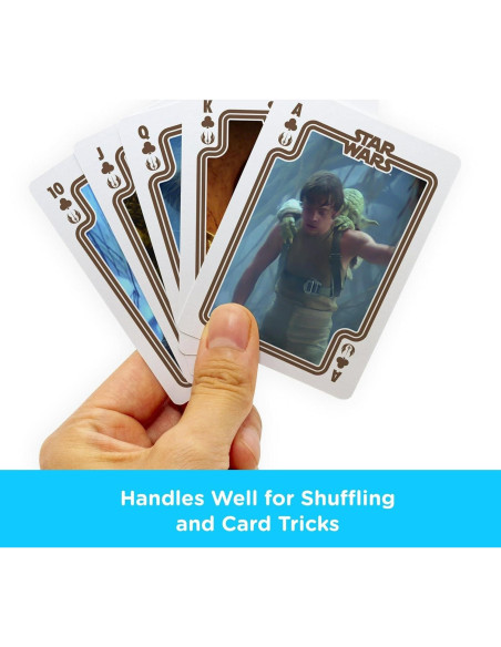 Mazo de Cartas de Juego Star Wars Yoda - Licencia Oficial