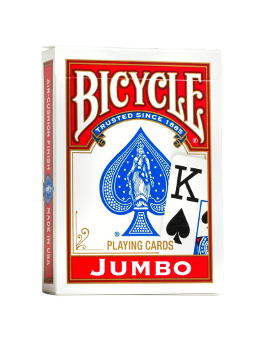 Cartas de Juego Jumbo Bicicleta 1 Paquete Azul