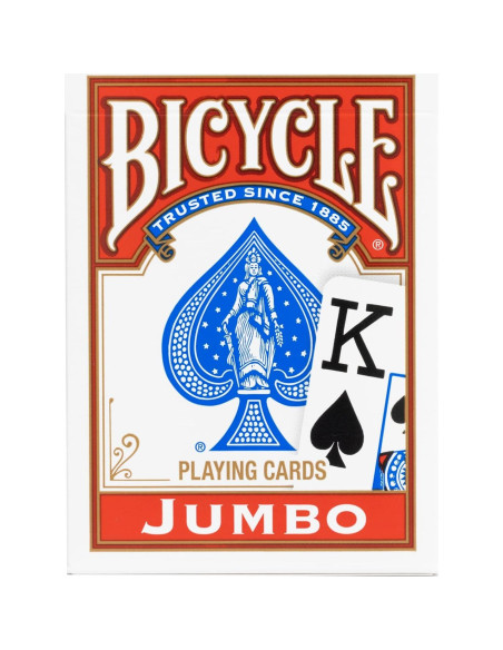 Cartas de Juego Jumbo Bicicleta 1 Paquete Azul
