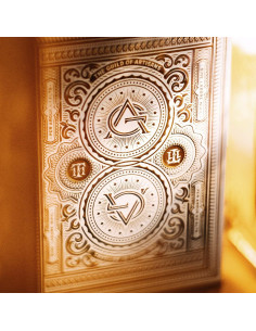 Cartas de Juego Artisan Theory11 Edición Blanca Póker 2