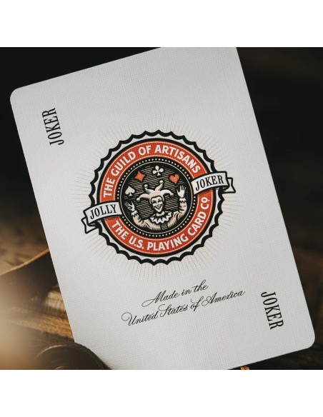 Cartas de Juego Artisan Theory11 Edición Blanca Póker